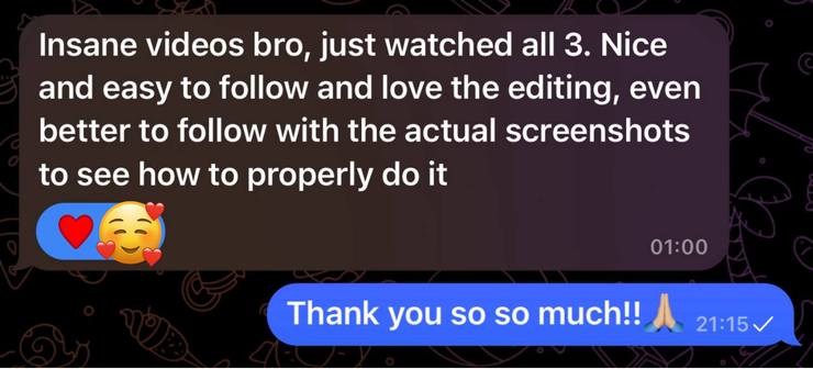 Signals subscriber testimonial, redacted